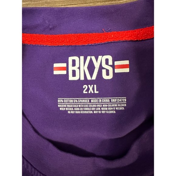 Men's Black Keys "Litty" Bunny T-shirt  2 XL Purple/Black - Picture 2 of 7